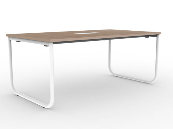 Mesa reunión CURVA 180x100x75 colores