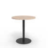 Mesa base disco plano, cubierta redonda formalita Ø70x75h colores