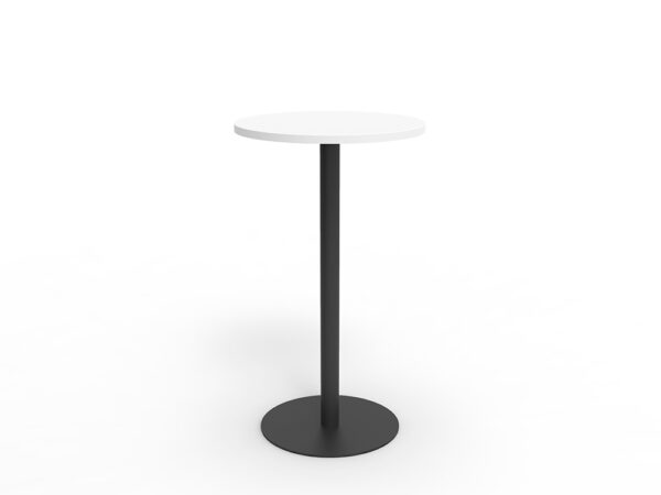 Mesa base disco plano alta, cubierta redonda Formalita Ø60x105h colores - Imagen 6