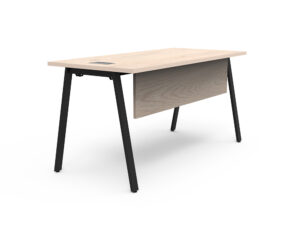 Escritorio Alpha con faldón 150x70x75 cm.
