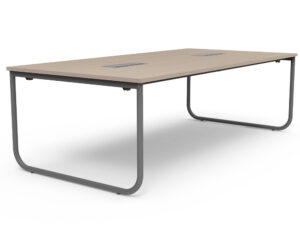 Mesa reunión CURVA 240x120x75 cm.