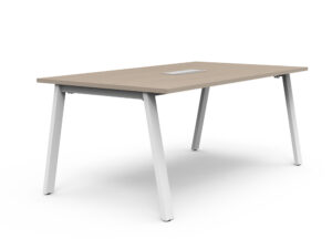 Mesa reunión Alpha 180x100x75 cm.