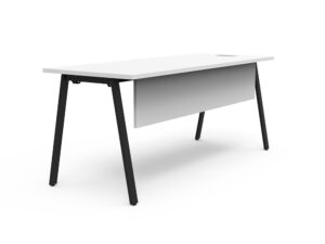 Escritorio Alpha con faldón 180x70x75 cm.